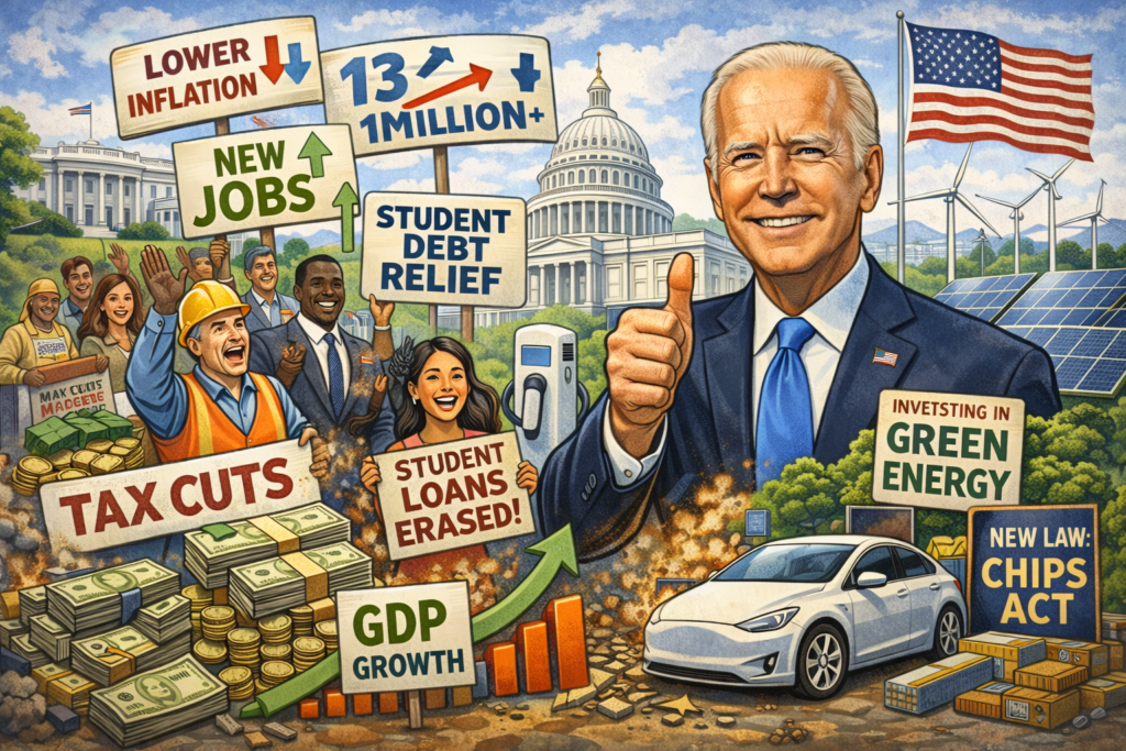 What Has President Biden Done for the U.S. Economy